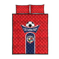 Panama Football Quilt Bed Set Vamos Los Canaleros
