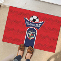 Panama Football Rubber Doormat Vamos Los Canaleros