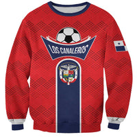 Custom Panama Football Sweatshirt Vamos Los Canaleros