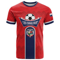 Custom Panama Football T Shirt Vamos Los Canaleros