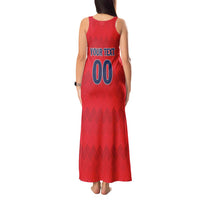 Custom Panama Football Tank Maxi Dress Vamos Los Canaleros