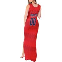 Custom Panama Football Tank Maxi Dress Vamos Los Canaleros