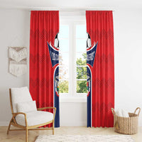 Panama Football Window Curtain Vamos Los Canaleros