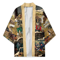 Mexican Battle of Puebla Kimono Vintage Art Style