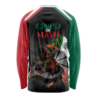 Mexico Battle of Puebla Long Sleeve Shirt Mexican Warrior