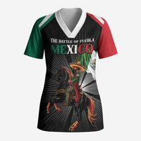 Mexico Battle of Puebla Scrub Top Mexican Warrior