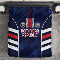 Football Dominican Republic Bedding Set Go Los Quisqueyanos - Wonder Print Shop