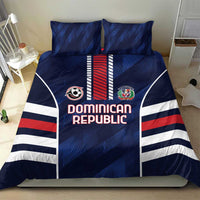 Football Dominican Republic Bedding Set Go Los Quisqueyanos - Wonder Print Shop