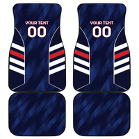 Football Dominican Republic Car Mats Go Los Quisqueyanos - Wonder Print Shop