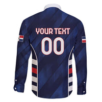 Custom Football Dominican Republic Family Matching Long Sleeve Bodycon Dress and Hawaiian Shirt Go Los Quisqueyanos - Wonder Print Shop