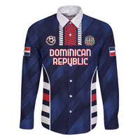 Custom Football Dominican Republic Family Matching Puletasi and Hawaiian Shirt Go Los Quisqueyanos - Wonder Print Shop