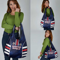 Football Dominican Republic Grocery Bag Go Los Quisqueyanos - Wonder Print Shop