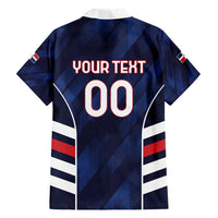 Custom Football Dominican Republic Hawaiian Shirt Go Los Quisqueyanos - Wonder Print Shop