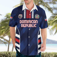 Custom Football Dominican Republic Hawaiian Shirt Go Los Quisqueyanos - Wonder Print Shop