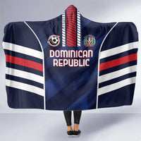 Football Dominican Republic Hooded Blanket Go Los Quisqueyanos - Wonder Print Shop