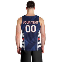 Custom Football Dominican Republic Men Tank Top Go Los Quisqueyanos - Wonder Print Shop