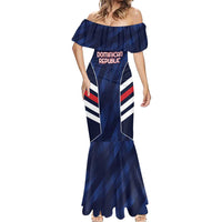 Custom Football Dominican Republic Mermaid Dress Go Los Quisqueyanos - Wonder Print Shop
