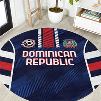 Football Dominican Republic Round Carpet Go Los Quisqueyanos - Wonder Print Shop