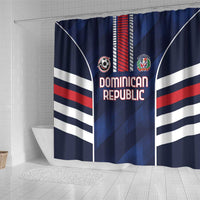 Football Dominican Republic Shower Curtain Go Los Quisqueyanos - Wonder Print Shop