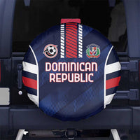 Football Dominican Republic Spare Tire Cover Go Los Quisqueyanos - Wonder Print Shop
