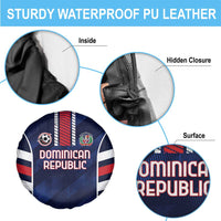 Football Dominican Republic Spare Tire Cover Go Los Quisqueyanos - Wonder Print Shop