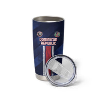 Custom Football Dominican Republic Tumbler Cup Go Los Quisqueyanos - Wonder Print Shop