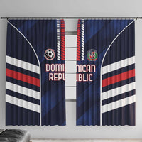 Football Dominican Republic Window Curtain Go Los Quisqueyanos - Wonder Print Shop