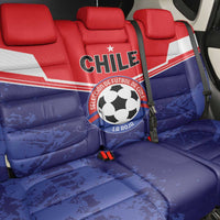 Football Chile Back Car Seat Cover Vamos La Roja - Wonder Print Shop