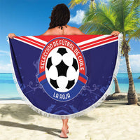 Football Chile Beach Blanket Vamos La Roja - Wonder Print Shop