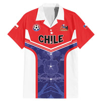 Custom Football Chile Family Matching Mermaid Dress and Hawaiian Shirt Vamos La Roja - Wonder Print Shop