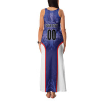 Custom Football Chile Family Matching Tank Maxi Dress and Hawaiian Shirt Vamos La Roja - Wonder Print Shop