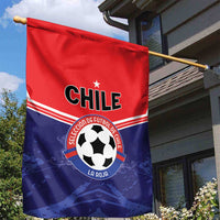 Football Chile Garden Flag Vamos La Roja - Wonder Print Shop