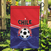 Football Chile Garden Flag Vamos La Roja - Wonder Print Shop