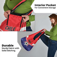Football Chile Grocery Bag Vamos La Roja - Wonder Print Shop