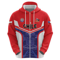 Custom Football Chile Hoodie Vamos La Roja - Wonder Print Shop