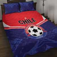 Football Chile Quilt Bed Set Vamos La Roja - Wonder Print Shop