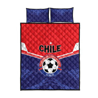 Football Chile Quilt Bed Set Vamos La Roja - Wonder Print Shop