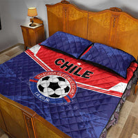 Football Chile Quilt Bed Set Vamos La Roja - Wonder Print Shop