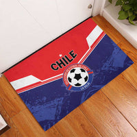 Football Chile Rubber Doormat Vamos La Roja - Wonder Print Shop