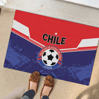 Football Chile Rubber Doormat Vamos La Roja - Wonder Print Shop