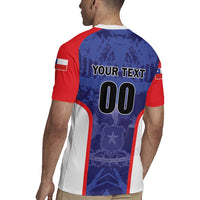 Custom Football Chile Rugby Jersey Vamos La Roja - Wonder Print Shop