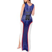 Custom Football Chile Tank Maxi Dress Vamos La Roja - Wonder Print Shop