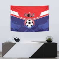 Football Chile Tapestry Vamos La Roja - Wonder Print Shop