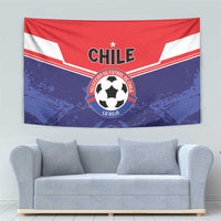 Football Chile Tapestry Vamos La Roja - Wonder Print Shop
