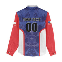 Custom Football Chile Women Casual Shirt Vamos La Roja - Wonder Print Shop