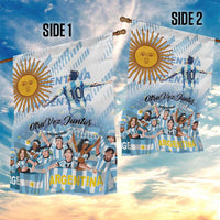 Argentina 2024 Football Champions Garden Flag Vamos La Seleccion Otra Vez Juntos - Wonder Print Shop