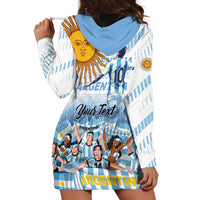 Argentina 2024 Football Champions Hoodie Dress Vamos La Seleccion Otra Vez Juntos - Wonder Print Shop