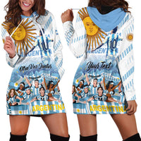 Argentina 2024 Football Champions Hoodie Dress Vamos La Seleccion Otra Vez Juntos - Wonder Print Shop
