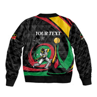 Personalized Saint Kitts and Nevis Cricket Champions Bomber Jacket - Wonder Print Shop