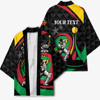 Personalized Saint Kitts and Nevis Cricket Champions Kimono - Wonder Print Shop
